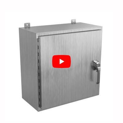 China OEM sheet metal fabrication steel cabinet junction waterproof metal electrical box for sale