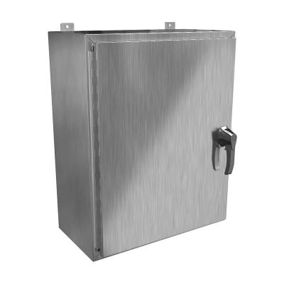 China Stainless Steel Ip65 Boxes Storage Outdoor Electric Metal Equipment Distribution Box Enclosure for sale