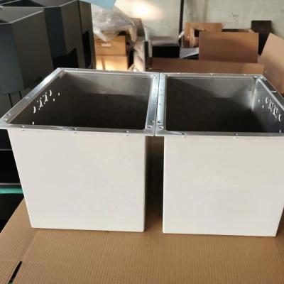 China ip65 waterproof stainless steel sheet metal box fabrication enclosure outdoor electric box for sale