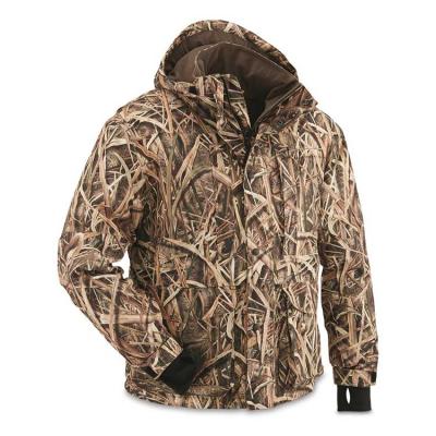 China Waterproof Bowins Insulated Warm Duck Hunting Clothes Camo Hunting Jacket for sale