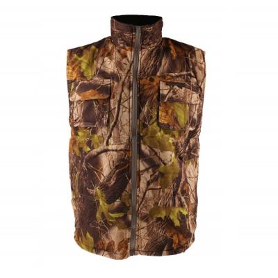 China Custom Bowins Tree Camouflage Insulated Hunting Vest For Brand XS-2XL for sale