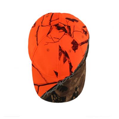 China Camouflage Blaze Orange Soft Deer Hunting Slouchy Hat for sale