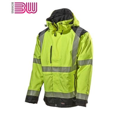 China BOWINS Water Proof Vest High Visibility Reflective Vest Orange Overseas Safety Reflective Jacket for sale