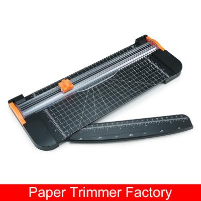 China Professional Paper Cutter Trimmer Factory OEM Sliding Knife A4 Paper Cutter Trimmer Easy to Operate and Safe to Use for sale