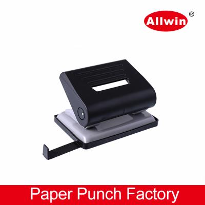 China office & Hot-selling School Supplies Metal and Plastic Paper Puncher Professional Manual Two Hole Punching Machine for sale