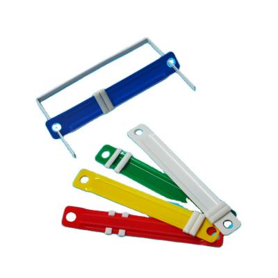 China School and office stationery supply office daily used metal file clips silver plastic paper clip 80mm for sale