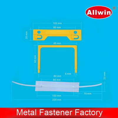 China Excellent quality plastic u medical adhesive staple fasteners for sale