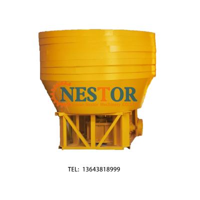 China Gold Leaching 1600 Wet Pan Mill Factory Price Wet Gold Mining Pan Mill For Sale for sale