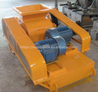 China Rock Coking Coal Stone High Pressure Two Roller Crusher With Rotating Machine for sale