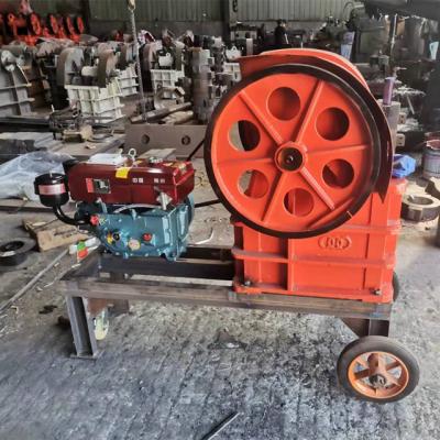 China mobile stone mini rock gold ore jaw crusher machine for sale for sale