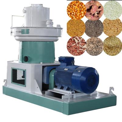 China Easy Operate High Efficiency Vertical Ring Die Mold Wood Biomass Pellet Making Machine for sale