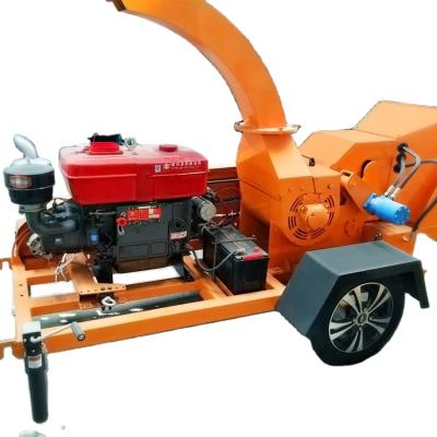 China Easy Operate Easy To Operate Portable Diesel Mobile Shredder Machine Wood Chipper for sale