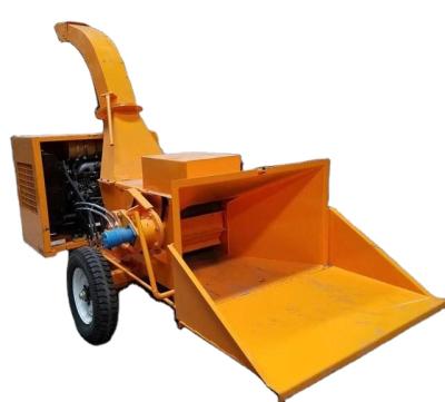 China Easy Operate Diesel Power Garden Shredder Wood Chipper Machinery for sale