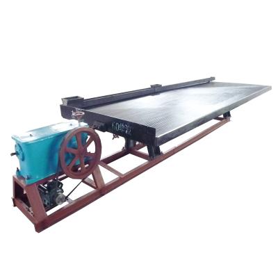 China Gold Mining Equipment Vibrating Gold Shaking Table for sale