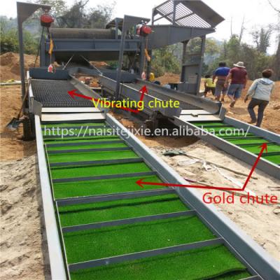 China energy & Green Gold Wash Separator Sand and Gold River Grass Carpet Mining Sticky Silver Carpet for sale