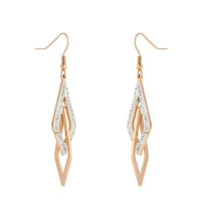 China Wholesale Fashion Stainless Steel Casual/Sporty Unique Jewelry Earrings Designer Inspired Hypoallergenic Earrings for sale