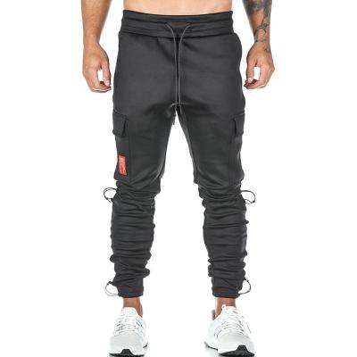 China Wholesale High Quality Breathable Fitness Training Cargo Joggers Pants Slim Fit Sports Men's Gym Casual Pants for sale