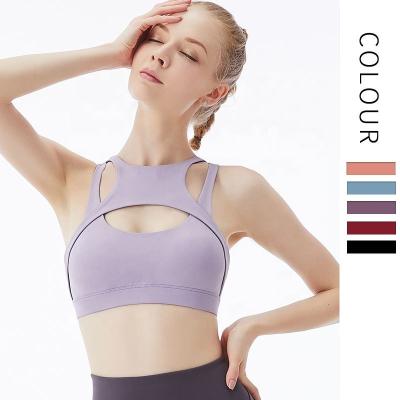 China 2021 New Women's Workout Women's Fitness Top Running Yoga Bra QUICK DRY Custom Made Seamless Bra Sports Gym Clothing Sports for sale