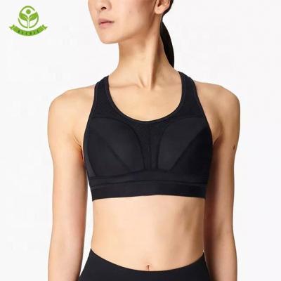 China Latest Design Loose Breathable Net Back Sport Running Yoga Wear Bra Sublimation for sale