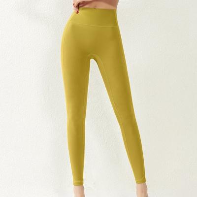 China High Waisted Workout Yoga Leggings Women's Yoga Pants Sports Fitness Wear Breathable Custom Active Gym Leggings for sale