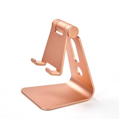 China Universal Adjustable Table Stand Aluminum Tablet Holder Phone Holder For Desktop Multi-angle Phone Holder for sale