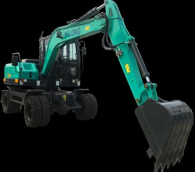 China Building material stores crawler excavator machine and wheel excavator prices for household use for sale