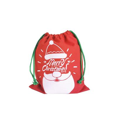 China Hot Sale Candy Nuts Package Cotton Canvas Handled Drawstring Eco Friendly Bag for sale