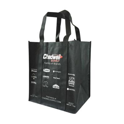 China New Design Handled Packaging Recyclable Custom Grocery Carry Bag Non Woven Shopping for sale