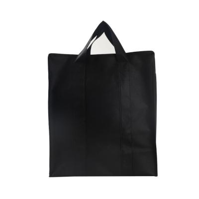 China Non Woven Fashion Large Capacity Foldable Tote Handled Recyclable Shopping Bags With Zipper for sale