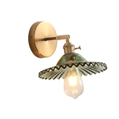 China Modern classic style elegant classic brass wall lamp for home decor for sale