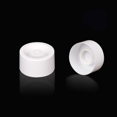 China Non Spill Custom White Round MM PP Material Plastic Tube Screw Caps 24 26 30 32 35 38 42 50 For Toothpaste Cream Lotion Tube for sale