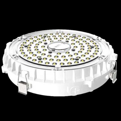 Cina Commercial Aluminum Body Round LED Highbay Light UFO Housing Light Fixtures For Parking Lot Canopy Lamp Round Canopy Light 292*292*47 in vendita