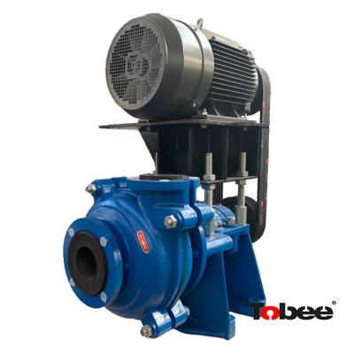 China Food And Beverage Industry Tobee Heavy Duty Mining Slurry Pump 4/3D-AHR for sale