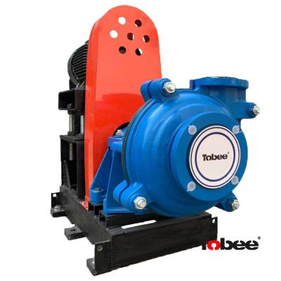 China Food And Beverage Industry Tobee 4/3C-AHR Centrifugal Slurry Pump With Rubber Liner for sale