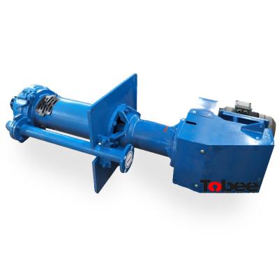 China 65QV-SP Food and Beverage Industry Heavy Duty Vertical Sump Cantilever Slurry Pump with High Chrome Alloy for sale