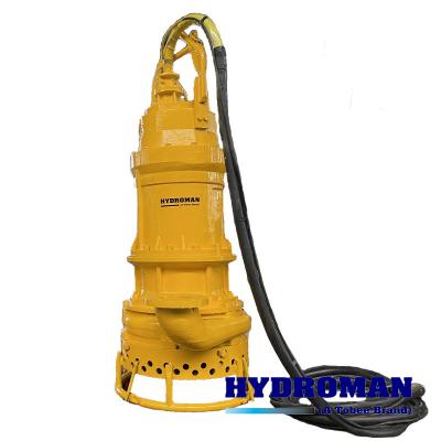 China Sewage Transport and Flood Control Hydroman Dredge Submersible Pump for sale