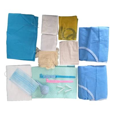 China Surgery Medical Delivery Pack Customized Baby Birth Surgical Delivery Pack for sale