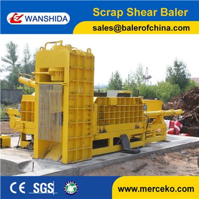 China Engineers available to service machinery Y83Q-4000G Scrap Metal Shear Baler China suppliers wanshida for sale