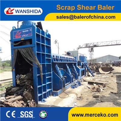 China New Condition and Automatic Electric Motor Drive Car Bodies Logger Baler with CE and ISO9001 for sale