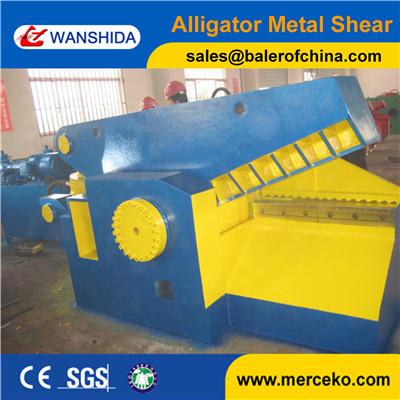 China 200tons Q43-2000 China Alligator Metal Shear machine shearing steel bars with 30KW motor from equipment supplier for sale