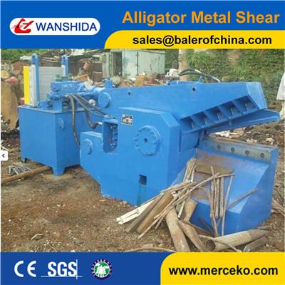 China Manufacture price Metal Alligator Shear with customized blade length for recycling and steel factory for sale