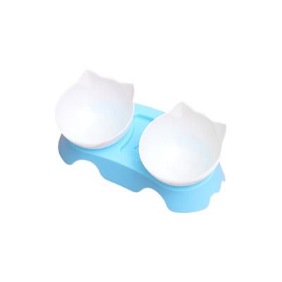 China Automatic Goods Using Various Non-slip Transparent Cat Food Pet Water Bowl Wholesale for sale