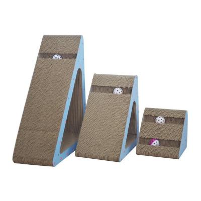 China 2022 New Popularity Viable Cat Scratch Slope Scratching Board Viable Interactive Toys for sale