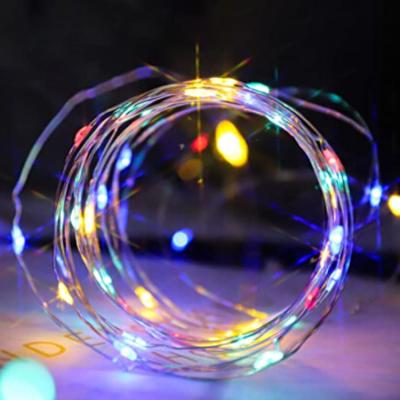 China Sewable LED Rope Lights Outdoor Battery Operated Color Changing Waterproof LED Strip Lights Fairy Lights for sale