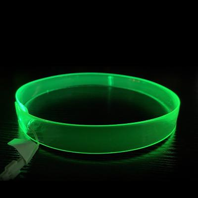 China Custom Length Cuttable Soft Light Decorations Cuttable For Gifts tpu led optical fiber for sale