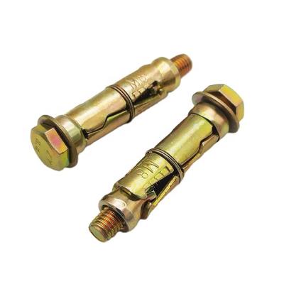 China Contemporary Fix-Bolt Iron Hardware 3PCS Sleeve Fixing Anchor Bolts / Fasteners M6 M8 M10 Shield Anchor for sale