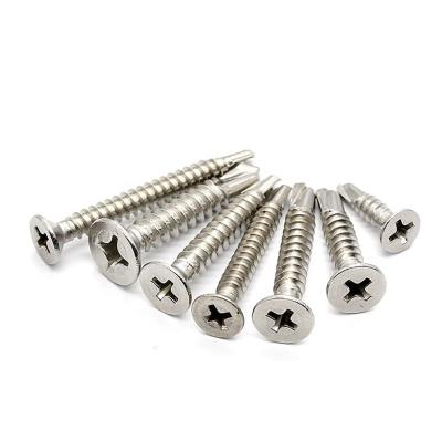 China High Strength Galvanized Steel Hex Ind Self Drilling Galvanized Flat Head Metal Fastener Head Fastener With EPDM Gasket for sale