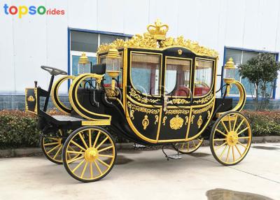 China Electric Cinderella Horse Carriage Wedding Automobile Technique Painting for sale