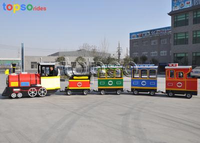 China Amusement Park Roundhouse Trackless Trains Rideable Train For Toddlers for sale