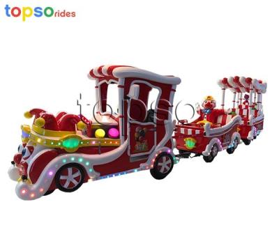 China Theme Park Outdoor Electric Trains 3 KW Indoor Kiddie Train  For Toddlers for sale